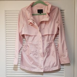 NWOT Pink windbreaker/ rain resistant jacket